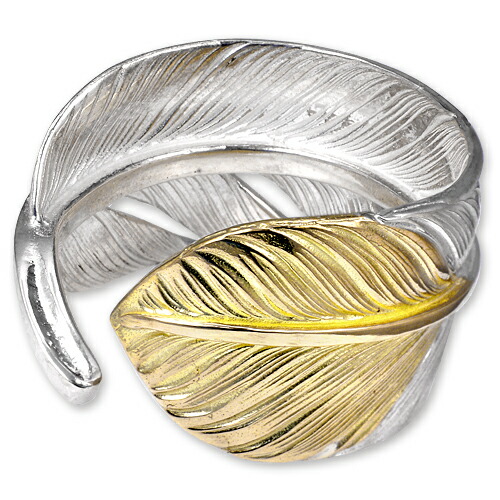 楽天市場】【鷲見太郎 Ring リング】LフライトフェザーK18イエロー