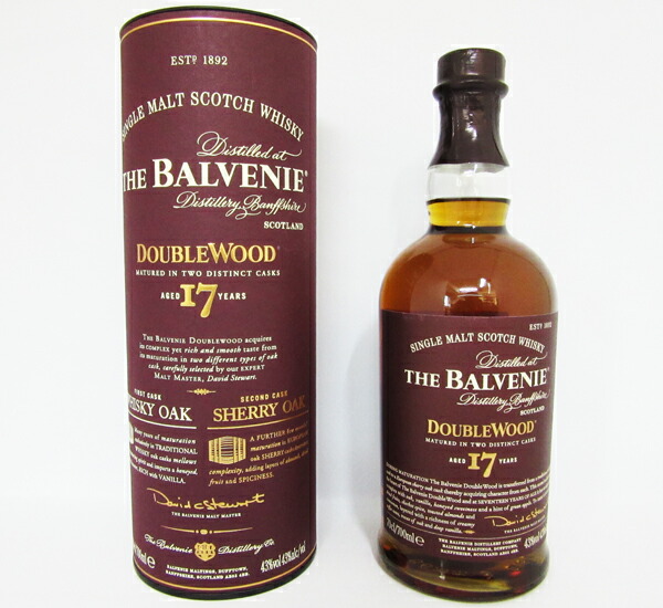 楽天市場】ザ・バルヴェニー 17年 ダブルウッド 43度 700ml 正規品