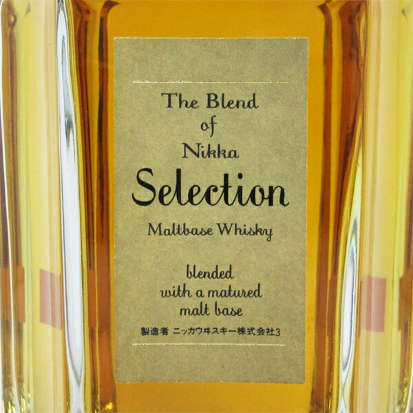 楽天市場】【レトロ】ザ・ブレンド・オブ・ニッカ セレクション 45度