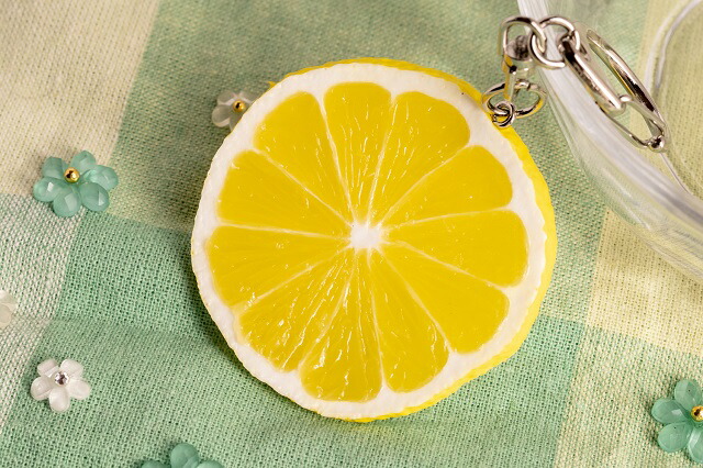 楽天市場】キーホルダー フルーツ・果物 レモンスライス 食品サンプル