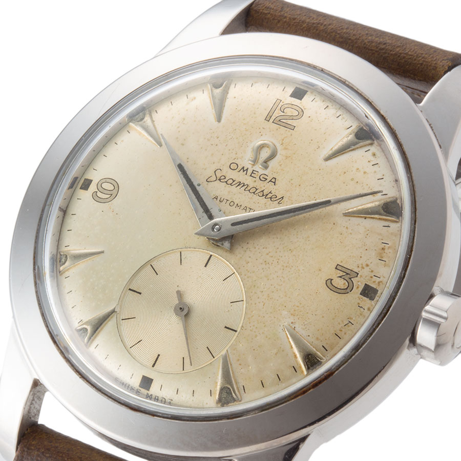 楽天市場】オメガ シーマスター [2576-1] 1950年 Cal.342 ハーフ