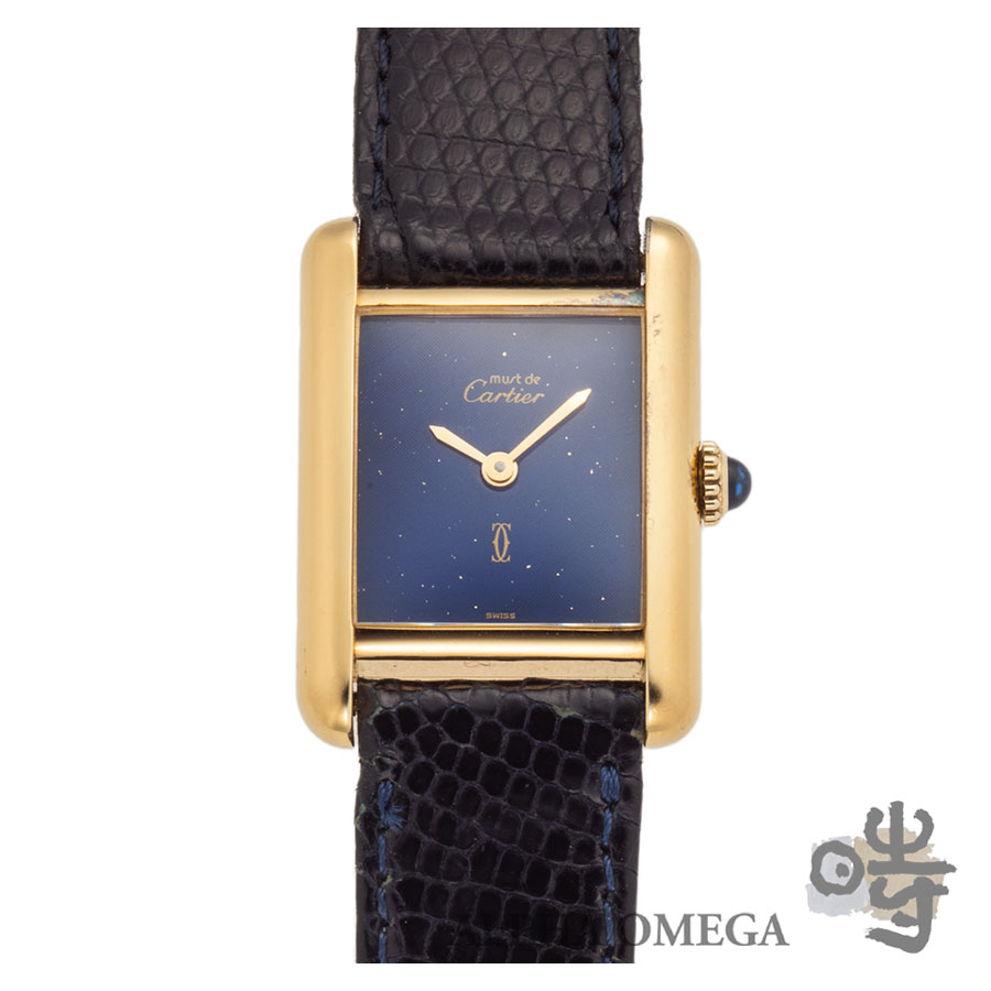 楽天市場】カルティエ マスト タンク ラピスラズリ 手巻 SM