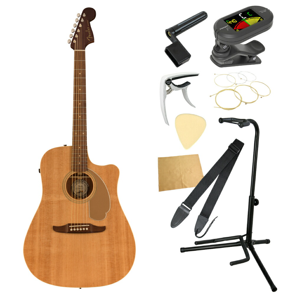 楽天市場】Fender フェンダー REDONDO PLAYER WN Natural