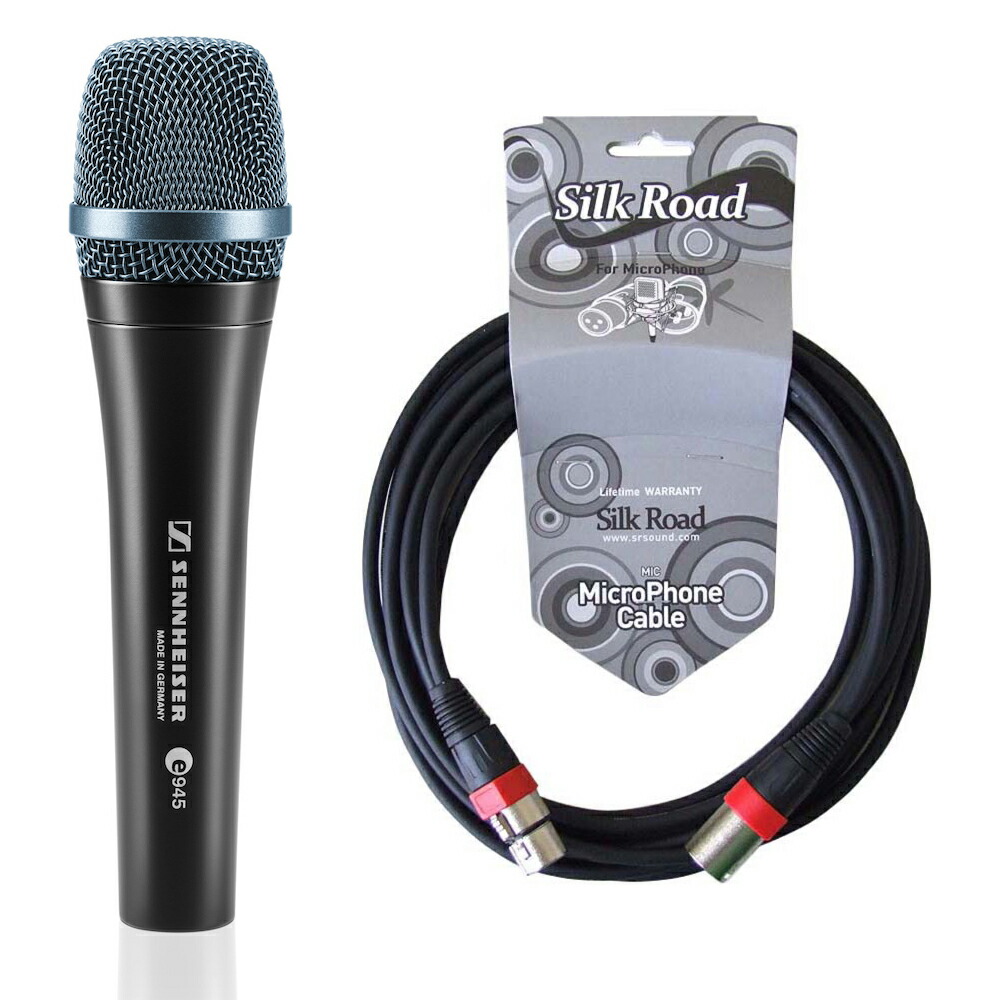 楽天市場】SENNHEISER e945 5Mマイクケーブル（XLRオス-メス）付き