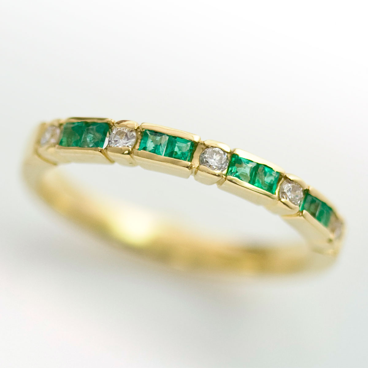 楽天市場】5月誕生石 エメラルド 8石/ダイヤモンド 5石（計0.1ct