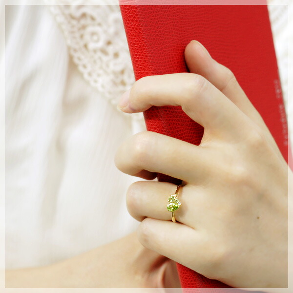 楽天市場】8月誕生石 天然ペリドット（ペアシェイプ ラウンド