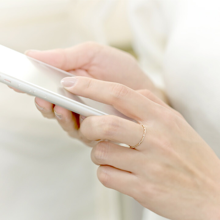 楽天市場】プラチナ900（PT900） K18ピンクゴールド（K18PG） ツイスト