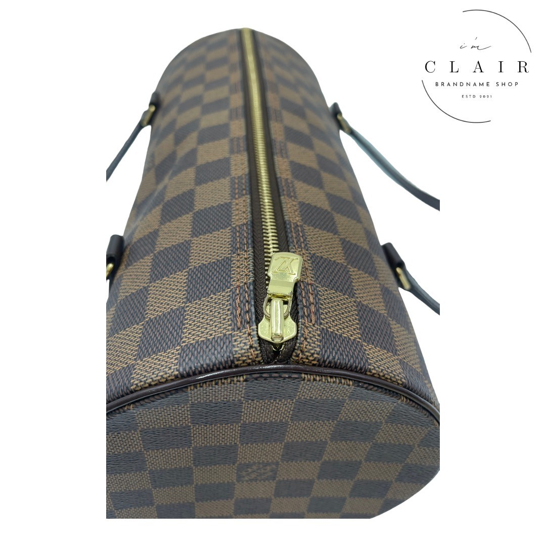 楽天市場】【中古】ルイヴィトン ダミエ パピヨン30 ハンドバッグ