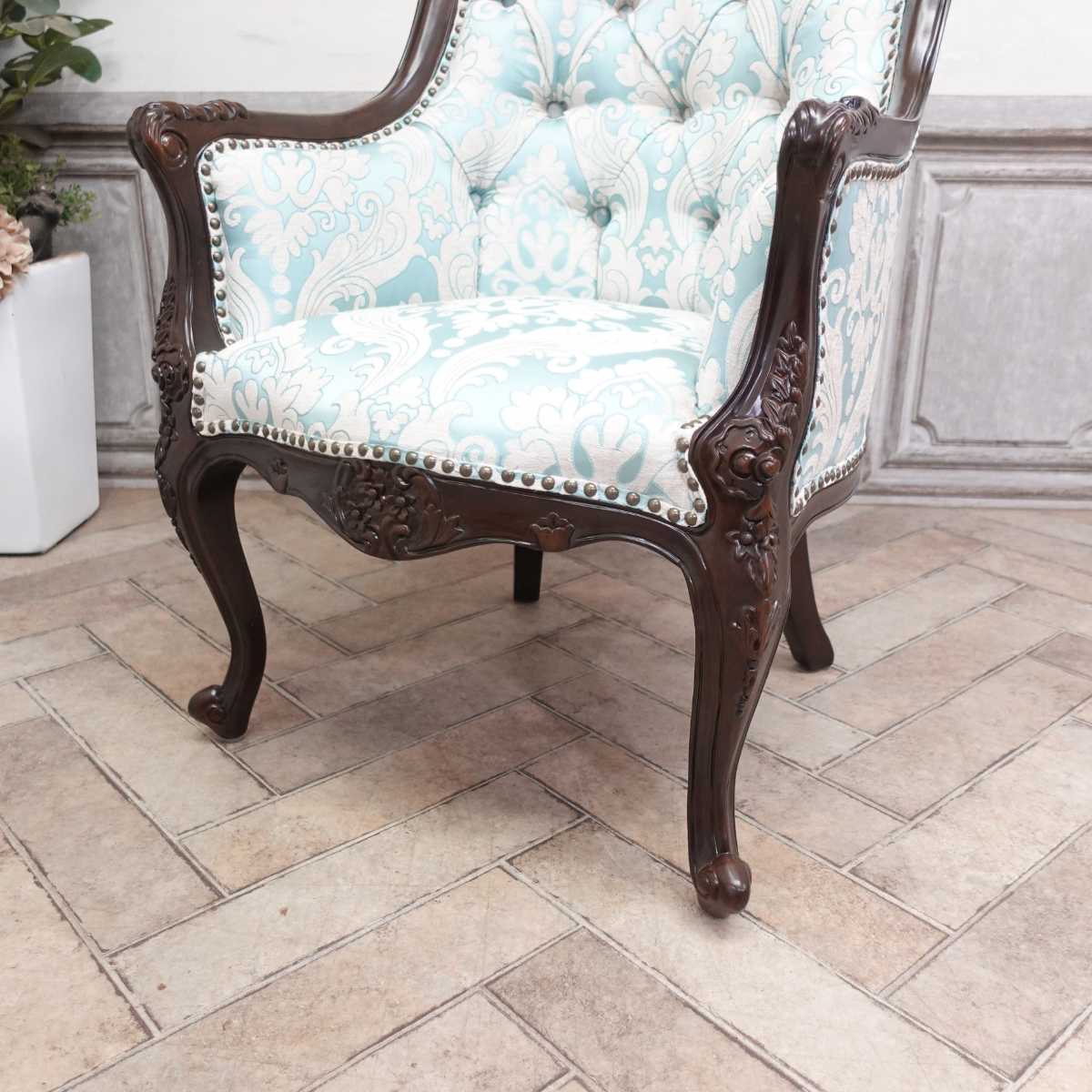 楽天市場】輸入家具 ロココ調家具 アームチェア ロココ ソフィア 姫系