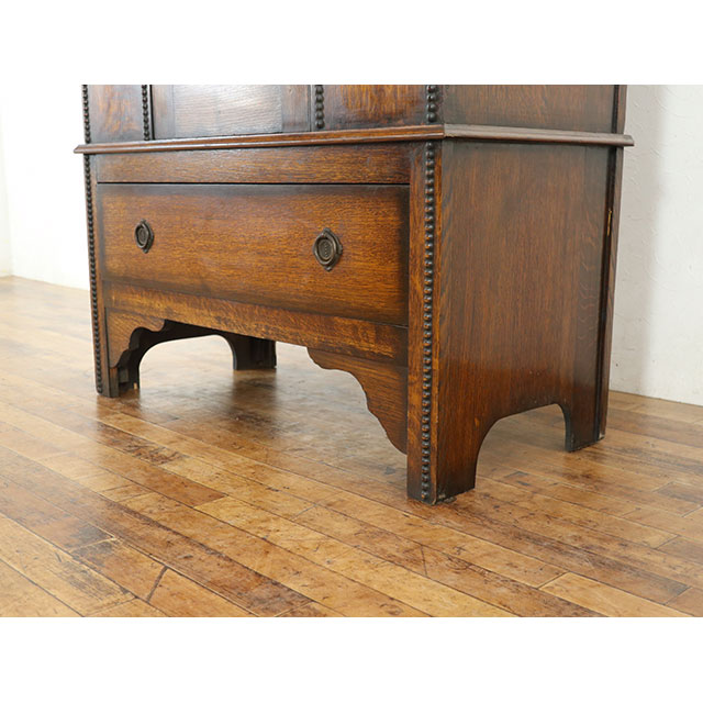 楽天市場】アンティーク キャビネット アンティーク家具 ワードローブ