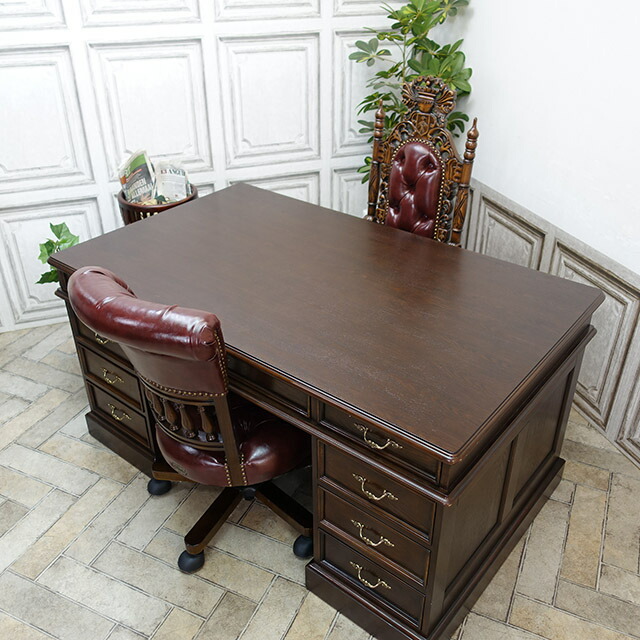 楽天市場】輸入家具 アンティーク デスク アンティーク家具 サイド