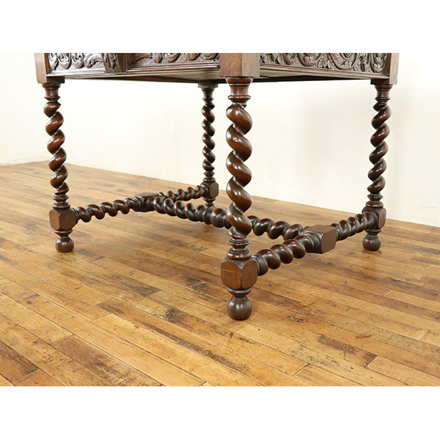 楽天市場】輸入家具 アンティーク デスク アンティーク家具 ダイニング