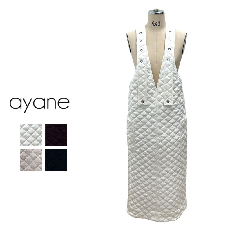 楽天市場】ayane(アヤン）キルト地ジャンパースカート 895124
