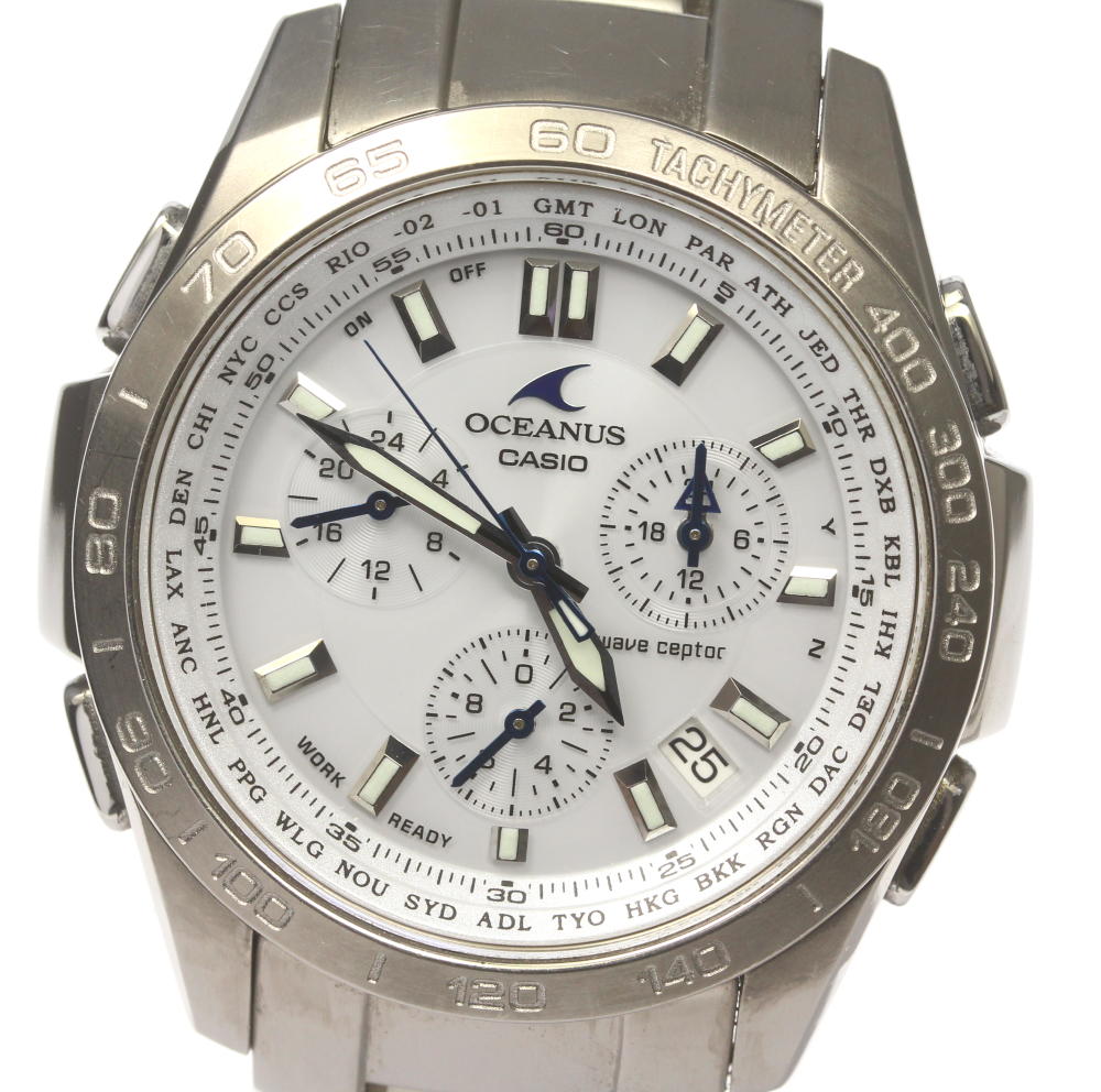 楽天市場】【CASIO】カシオ オシアナス OCW-600 ソーラー電波 メンズ