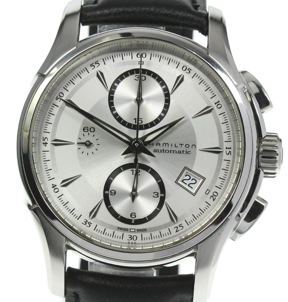楽天市場】☆良品【HAMILTON】ハミルトン ジャズマスター クロノグラフ