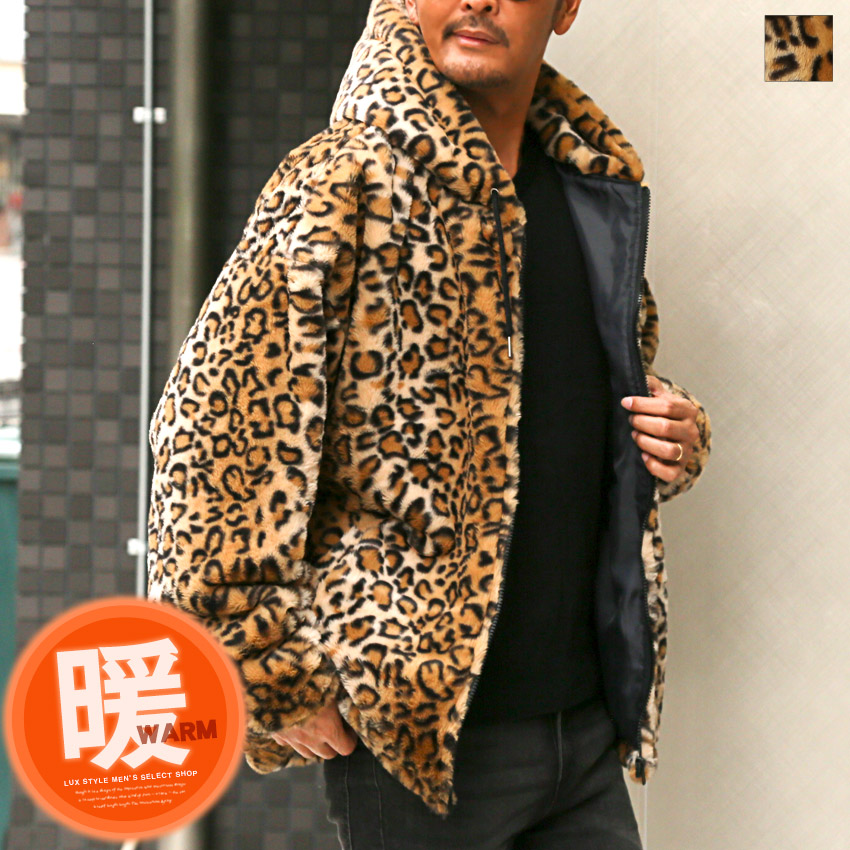 楽天市場】MA－1（柄ヒョウ・レオパード）（メンズファッション）の通販