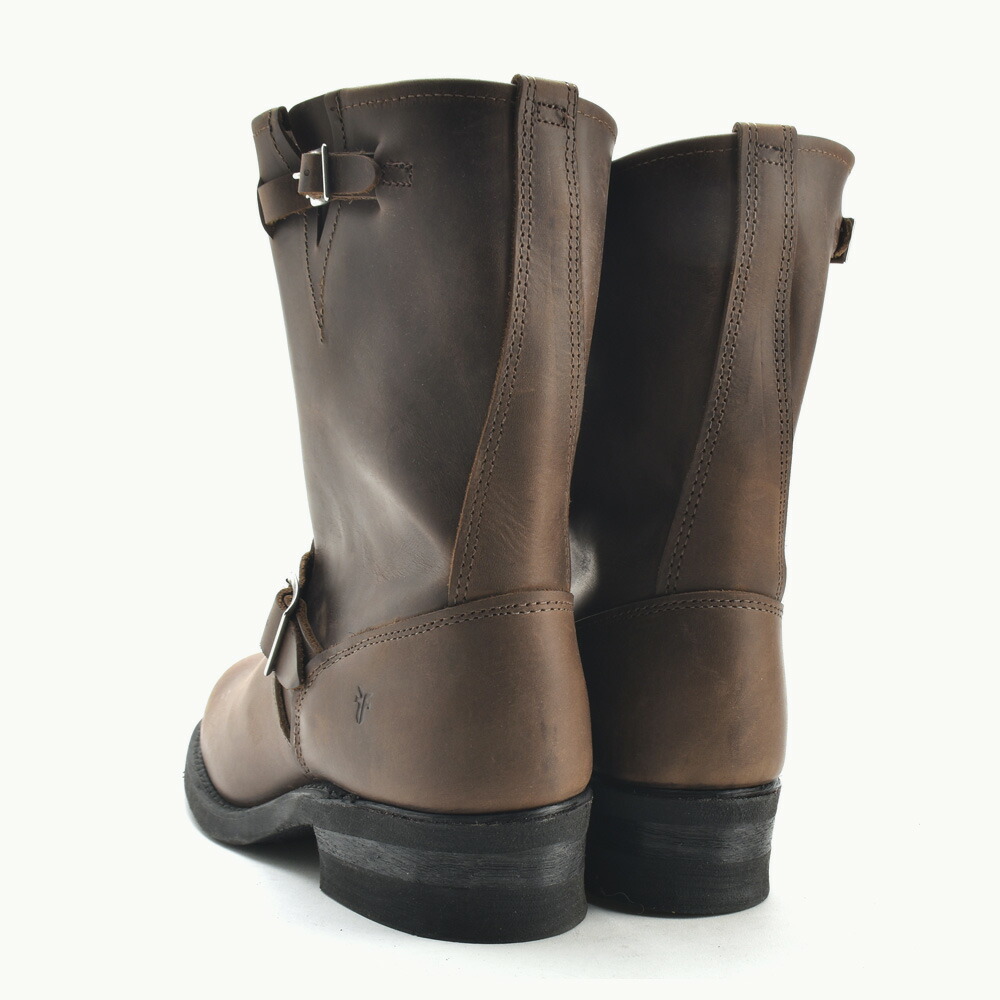 楽天市場】フライ エンジニアブーツ メンズ ロングブーツ ブラウン 茶