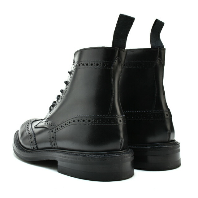 楽天市場】トリッカーズ カントリーブーツ ブラック ボックス カーフ