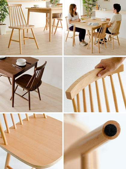 楽天市場】ダイニングチェア 木製 北欧 ウッドチェア 木製チェア