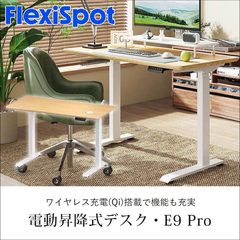 楽天市場】Flexispot 電動昇降デスク E9PROW | 送料込 E9 オフィス