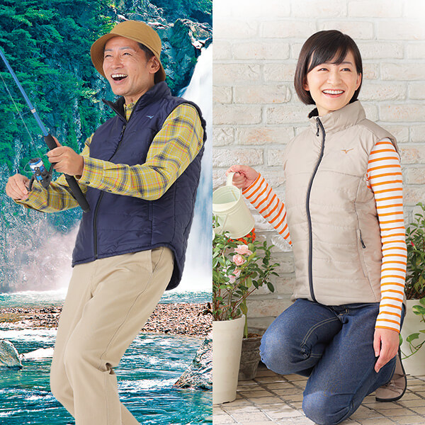 楽天市場】ミズノ発熱ベスト CM・新聞で話題 ブレスサーモ ヒート