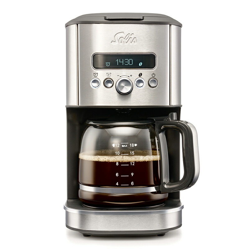 楽天市場】ソリス コーヒーメーカー アロマブリューワー フィルター式