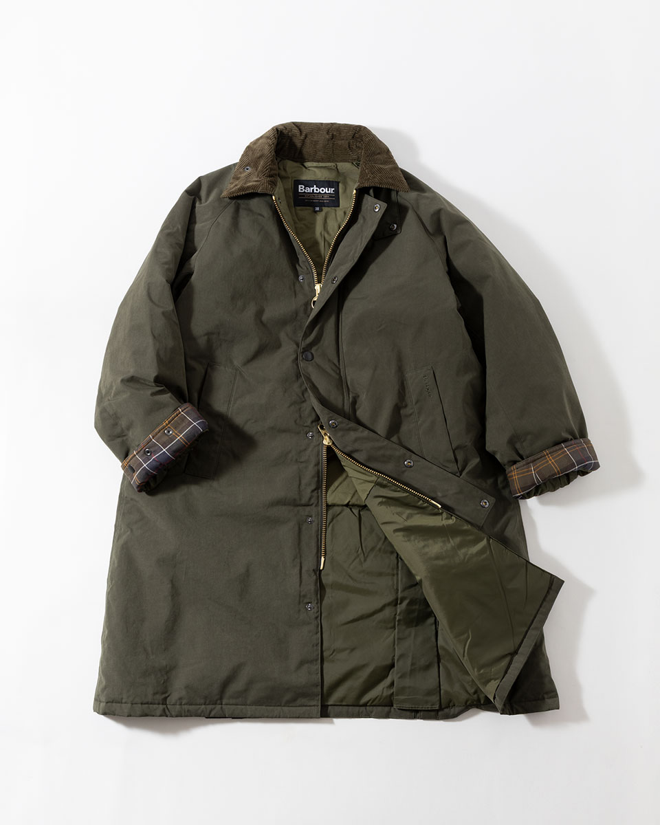 楽天市場】バブアー パデッド エクスモア コート Barbour EXMOOR
