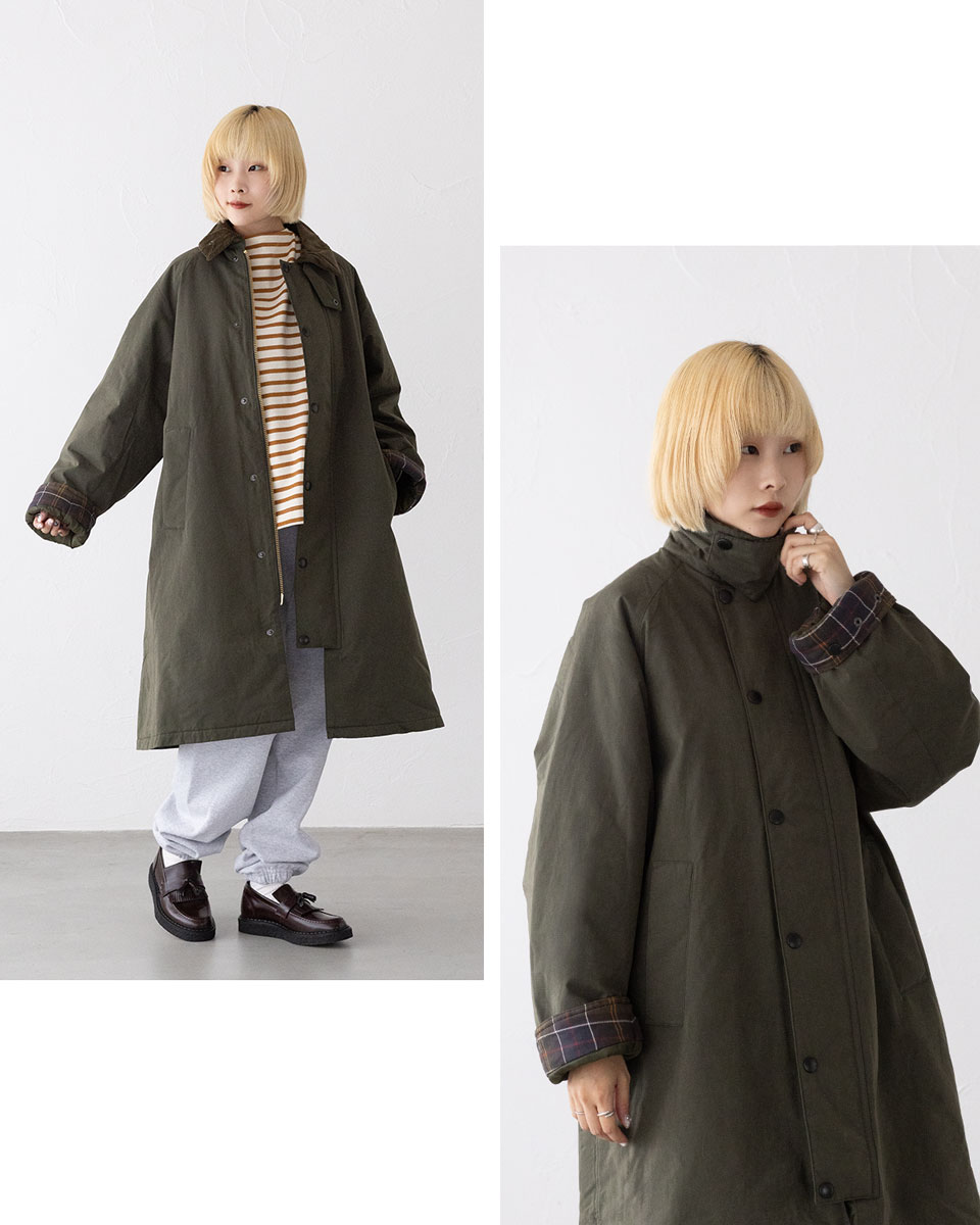 楽天市場】バブアー パデッド エクスモア コート Barbour EXMOOR