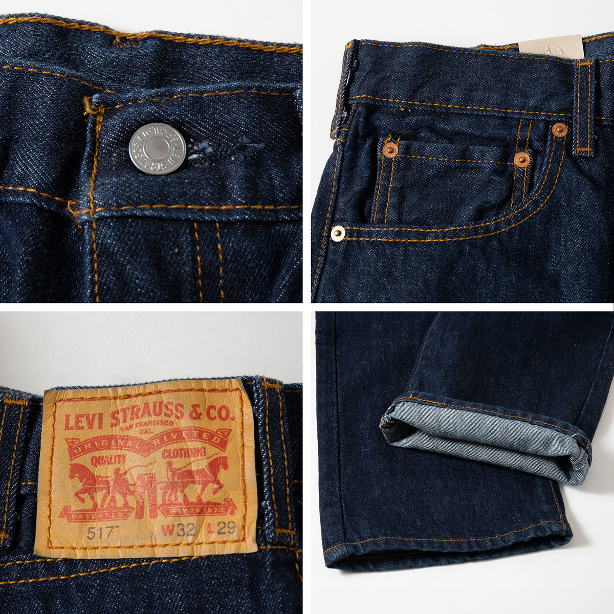 楽天市場】米国直輸入 リーバイス LEVI'S 517 サドルマン ブーツカット