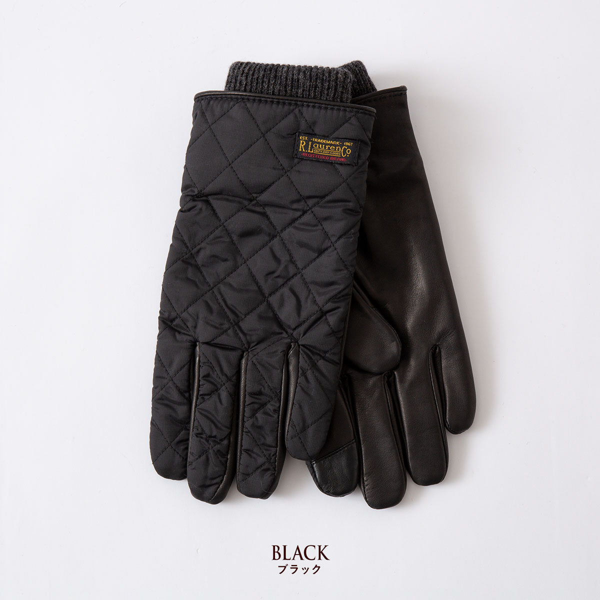 楽天市場】ポロ ラルフローレン キルティング レザー 手袋 POLO