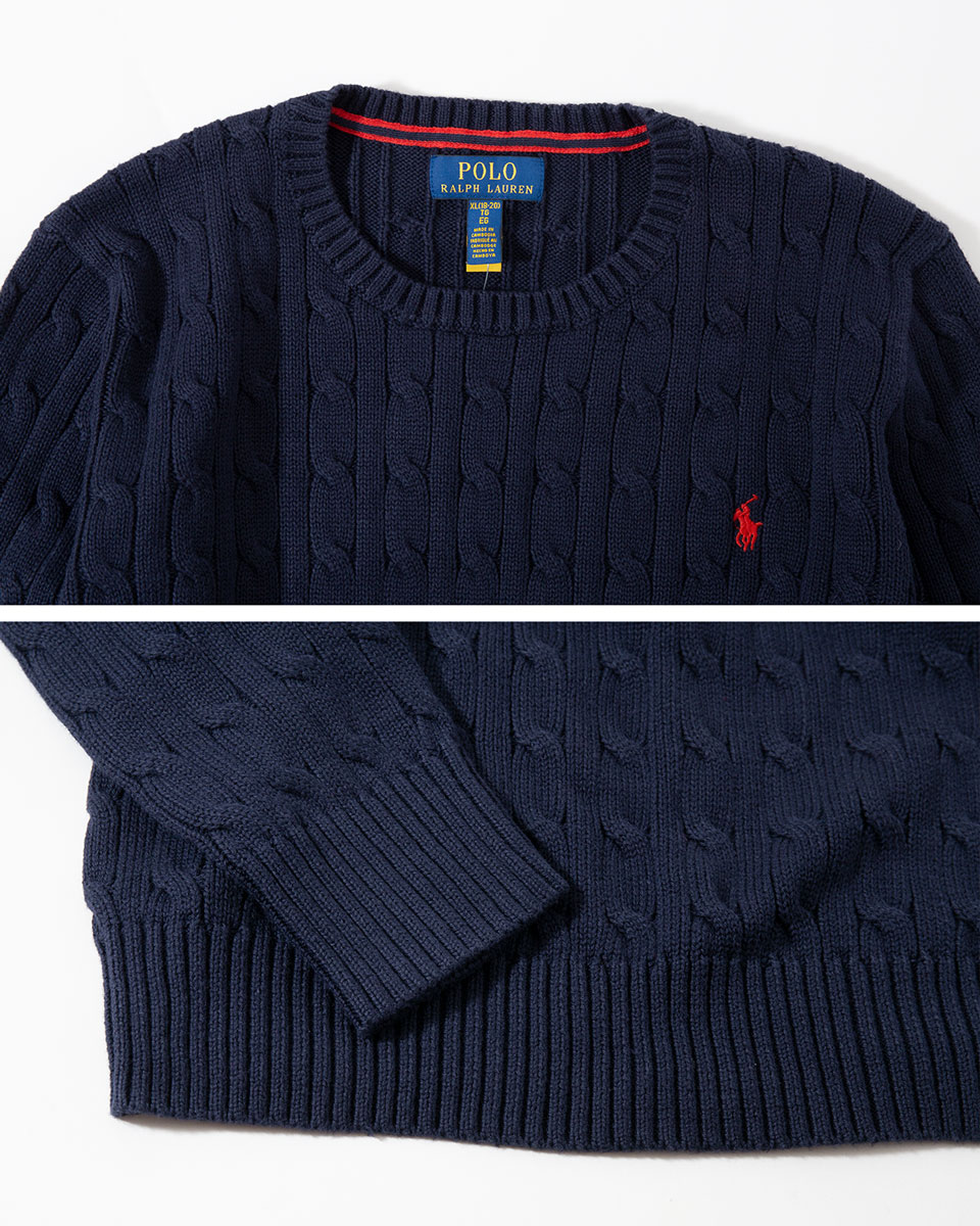 楽天市場】ポロ ラルフローレン ケーブル編み セーター POLO Ralph