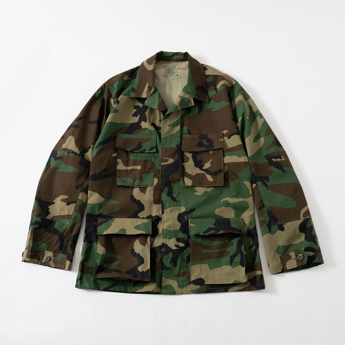 楽天市場】アメリカ軍 デットストック BDUジャケット 迷彩 ウッド