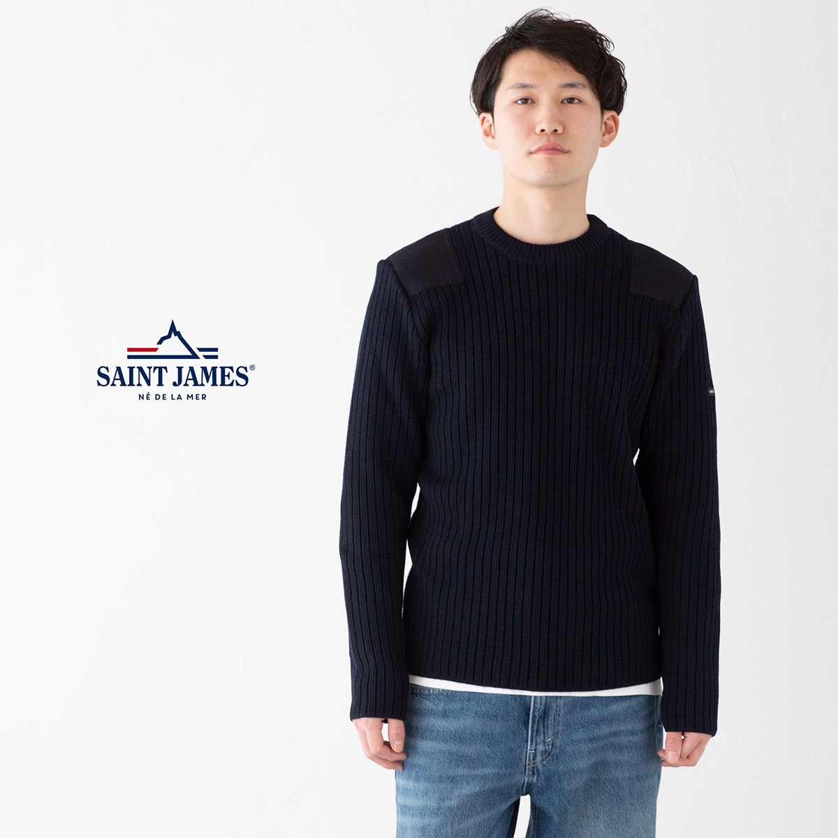 楽天市場】日本正規品 セントジェームス セーター クルーネック