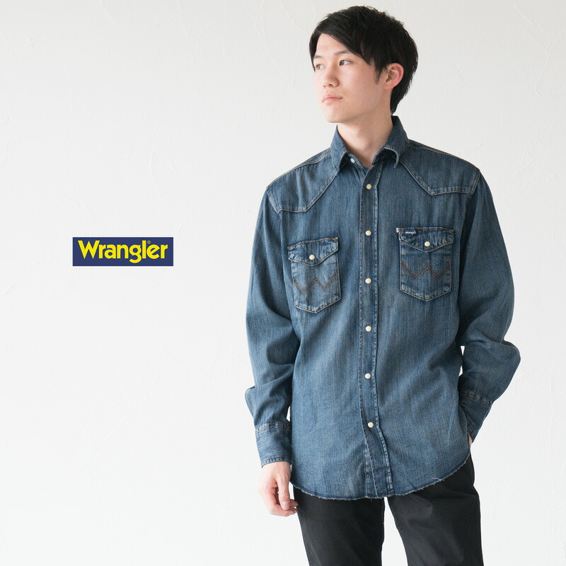 楽天市場】米国直輸入 ラングラー ウエスタン ワークシャツ Wrangler