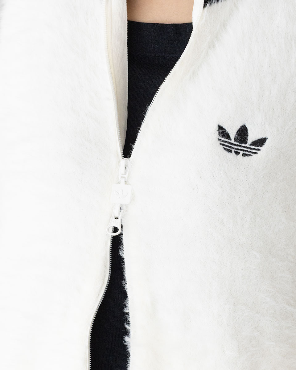 楽天市場】アディダス ジャージ フェイクモヘア ニット トラック