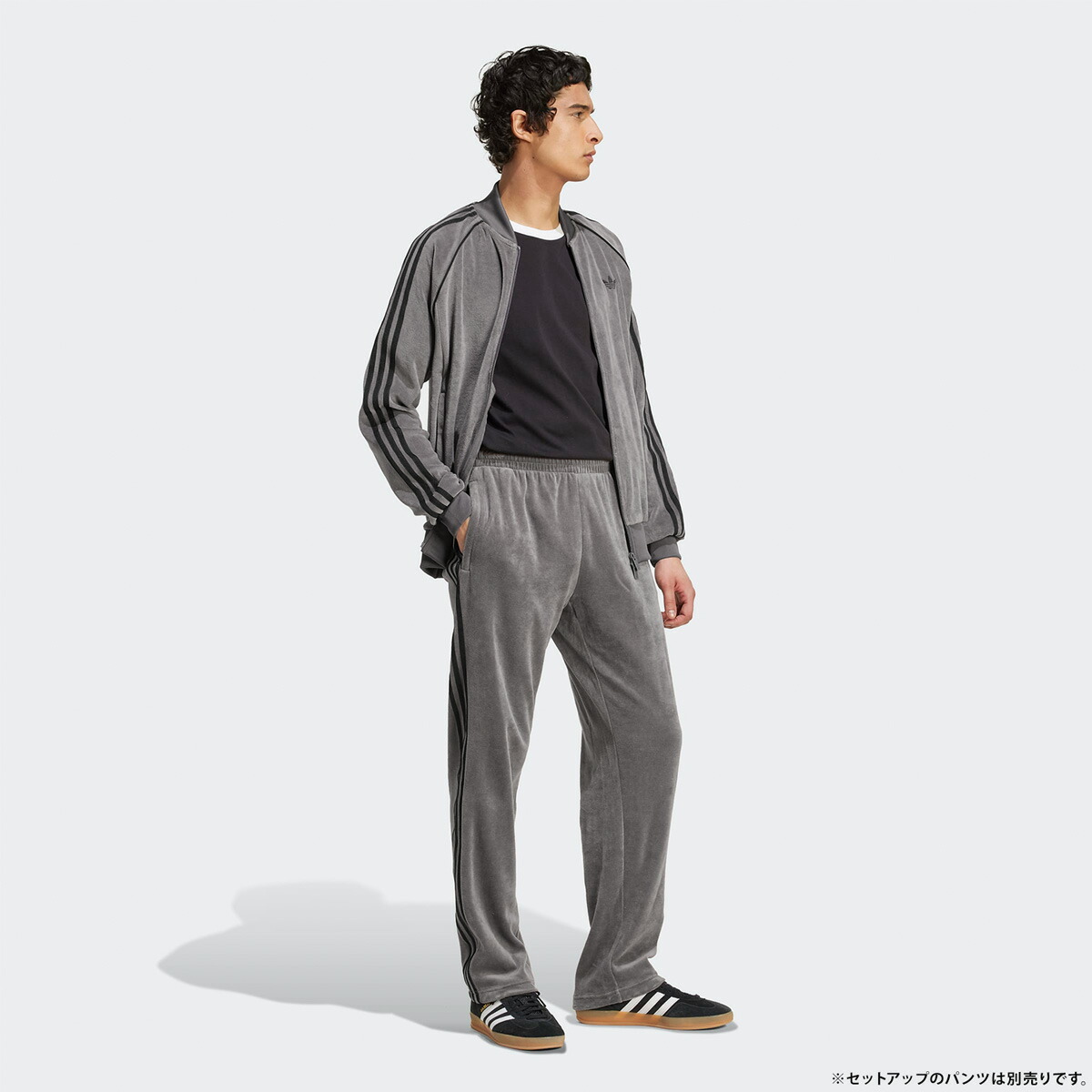 楽天市場】アディダス ベロア スーパースター ジャージ SST アディ