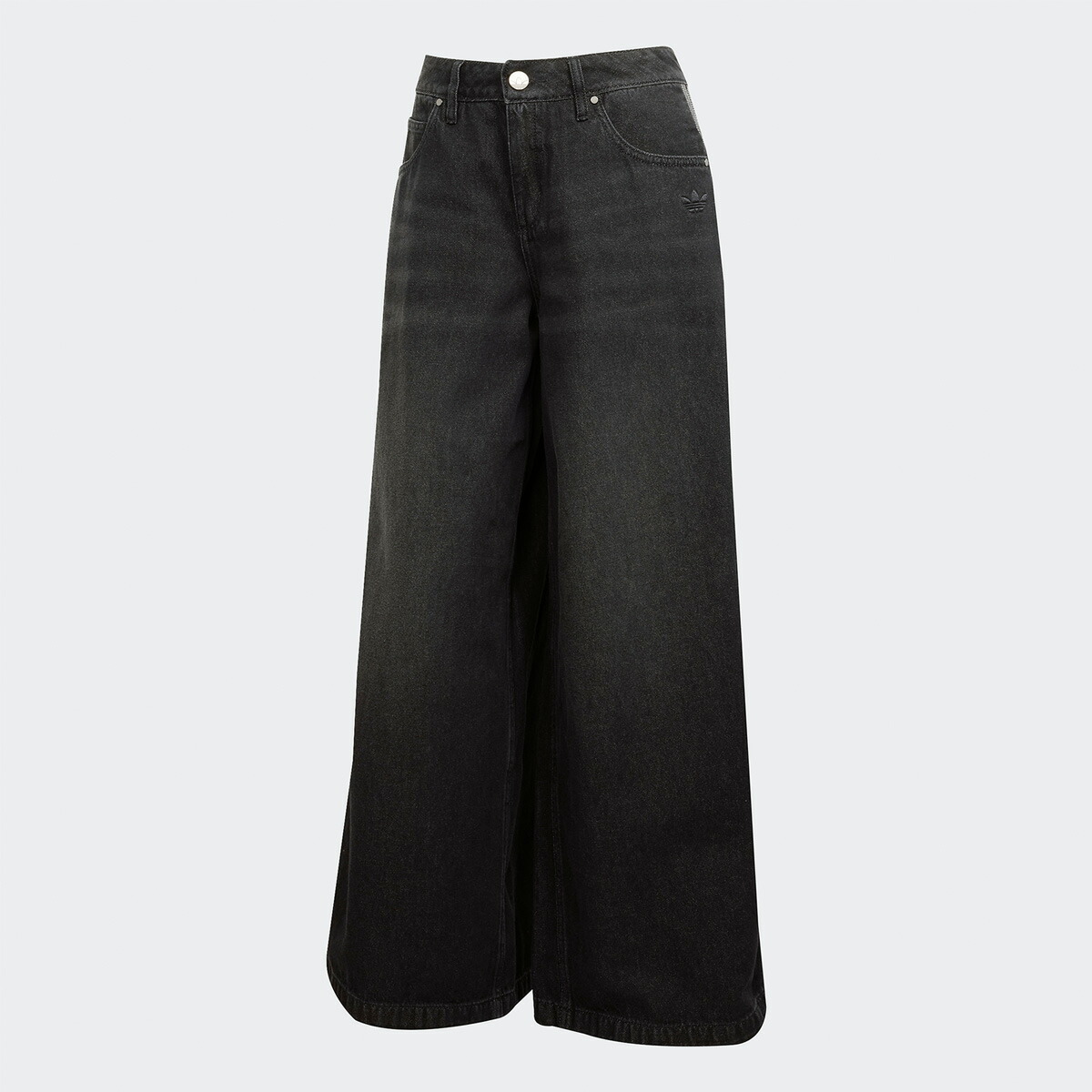 楽天市場】アディダス デニム ワイドパンツ adidas Originals アディ