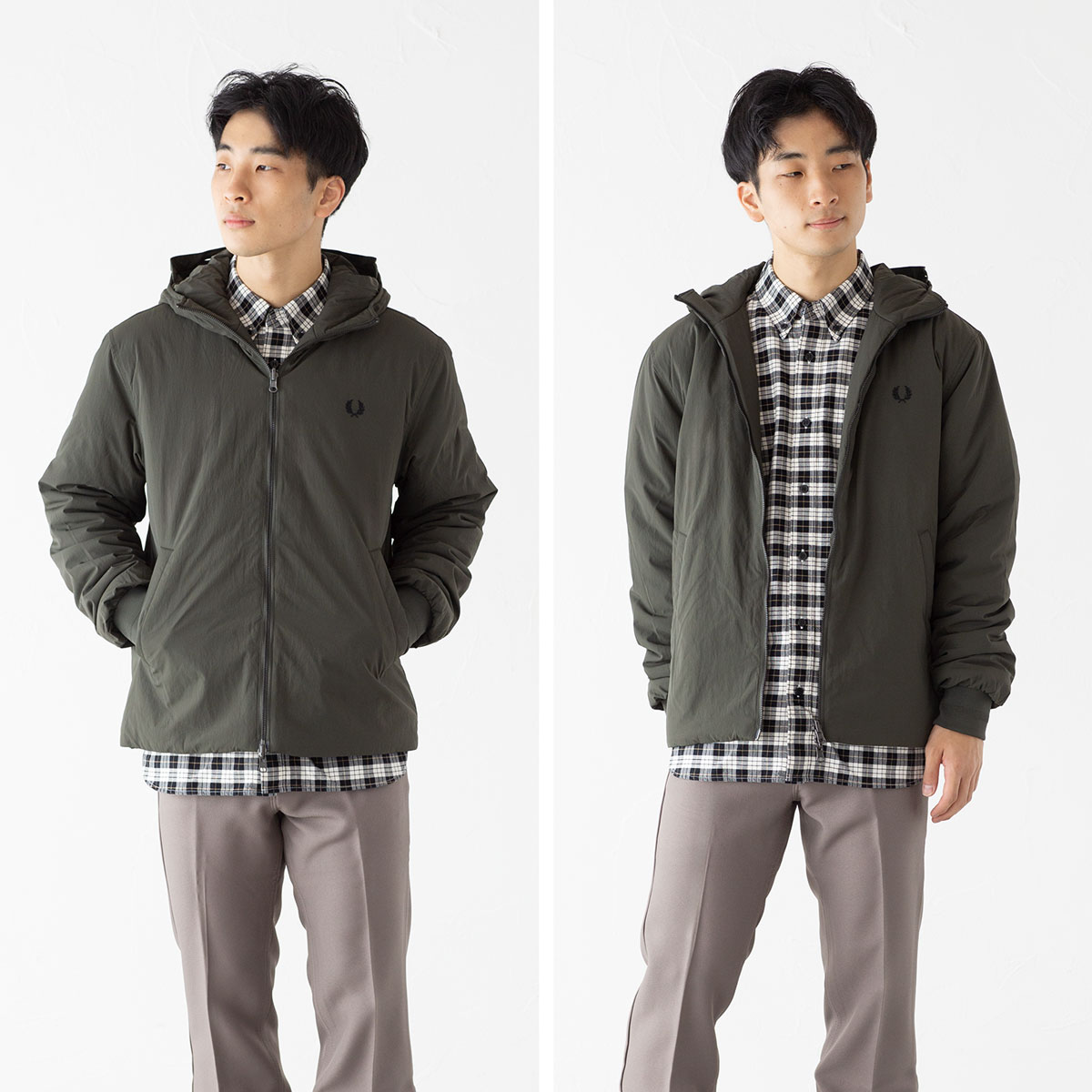 楽天市場】フレッドペリー FRED PERRY モッズコート ジップイン