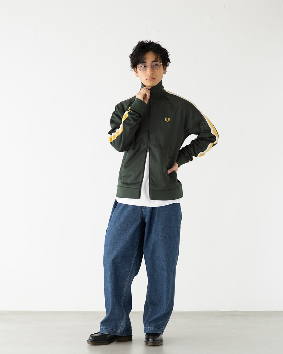 楽天市場】フレッドペリー ジャージ FRED PERRY ツーカラーテープ
