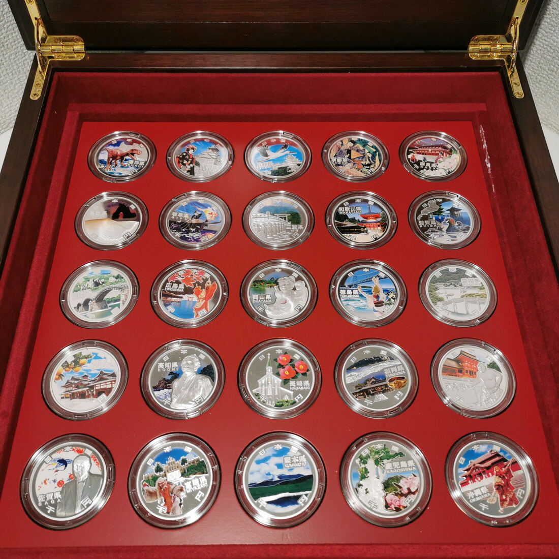 楽天市場】【希少】地方自治法施行60周年記念 千円プルーフ銀貨幣 「47