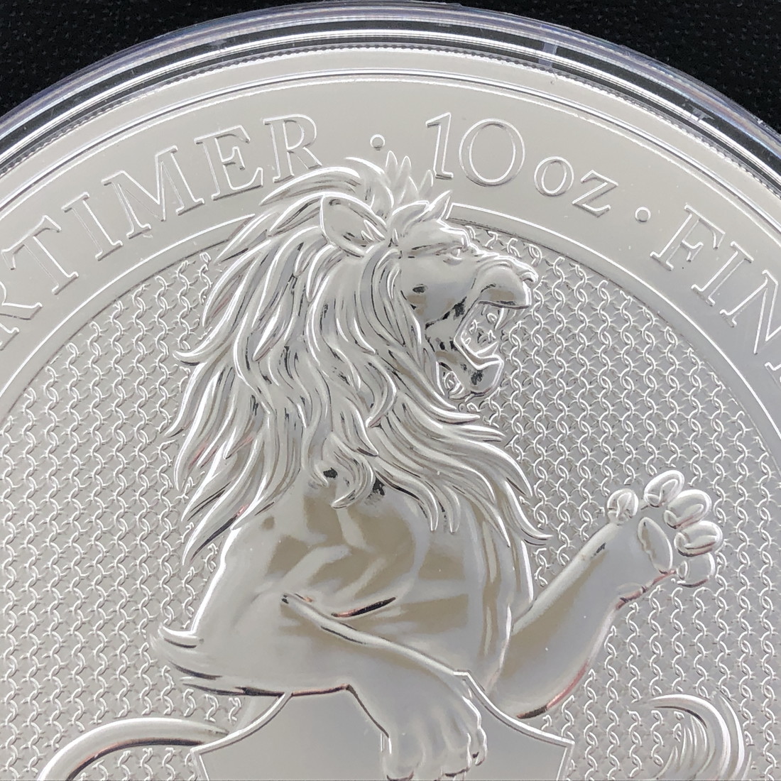 楽天市場】イギリス 10ポンド銀貨 2021年 10オンス クィーンズビースト