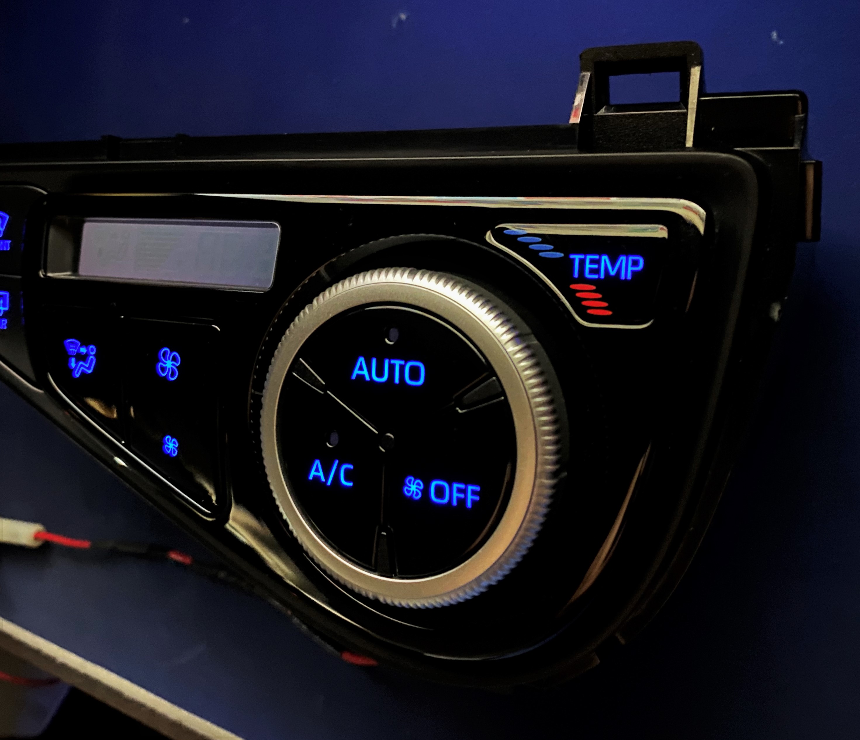 楽天市場】アクア 後期 NHP10 LED打ち換え済み エアコンパネル