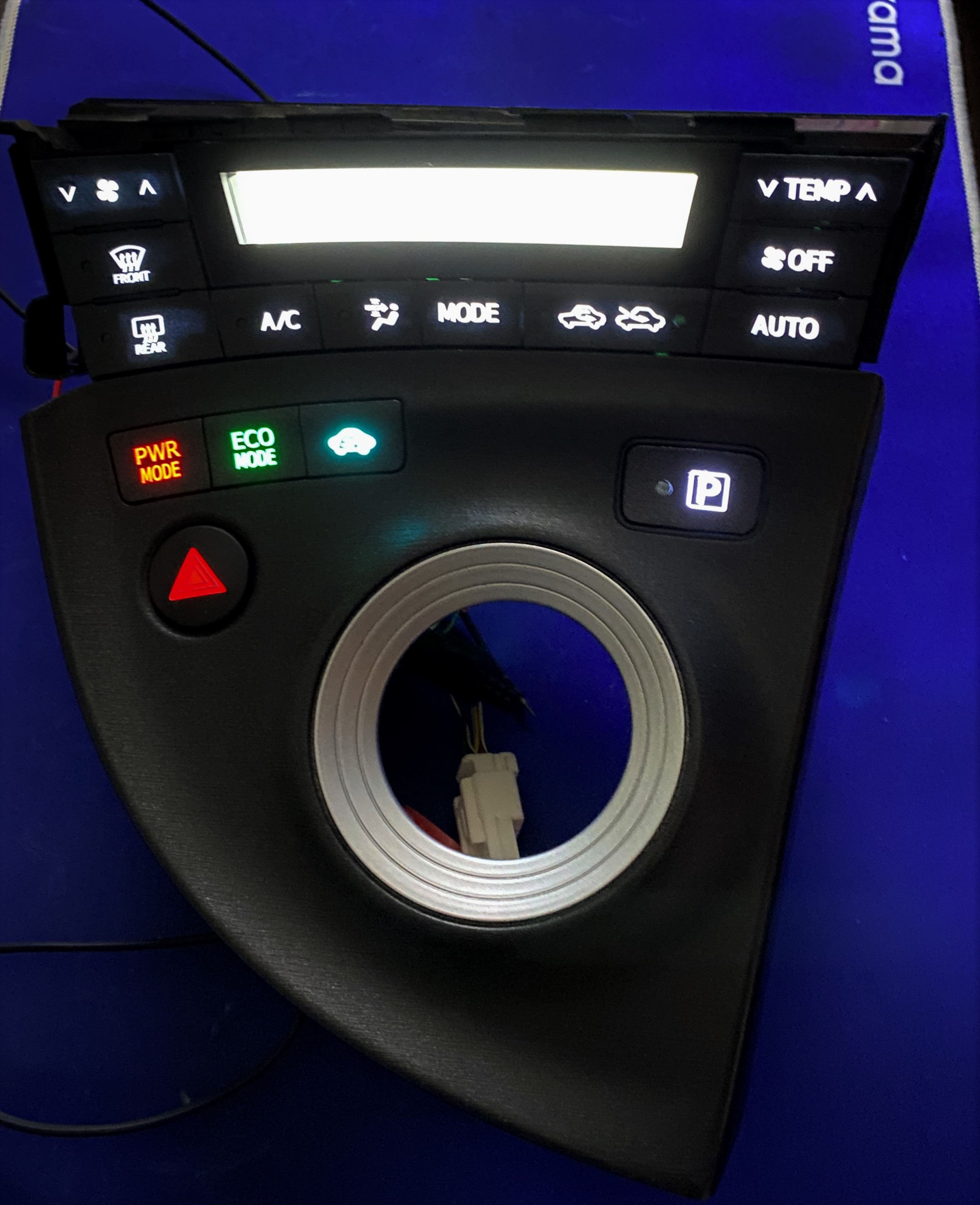 楽天市場】エアコンパネル LED 打ち替え（対応車種メーカートヨタ