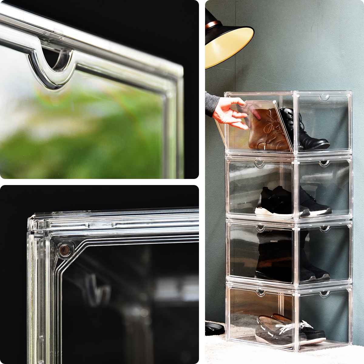 楽天市場】収納ケース マルチクリアボックス 6個セット 幅36×奥行27×高