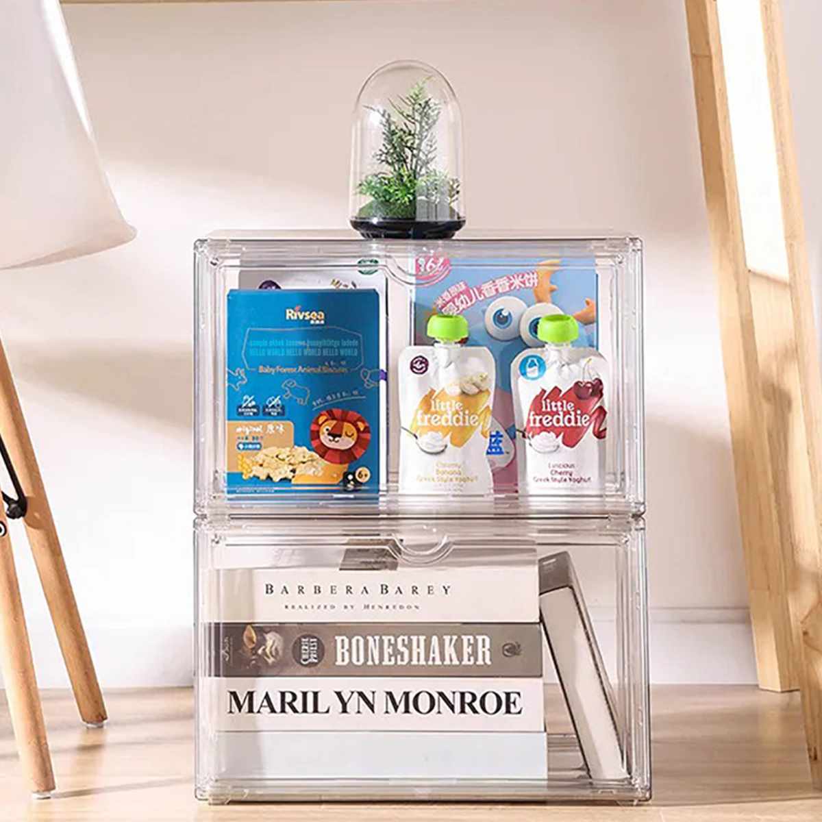 楽天市場】収納ケース マルチクリアボックス 6個セット 幅36×奥行27×高