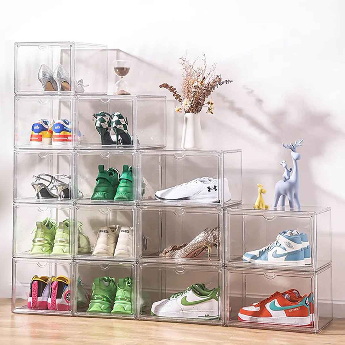 楽天市場】収納ケース マルチクリアボックス 6個セット 幅36×奥行27×高