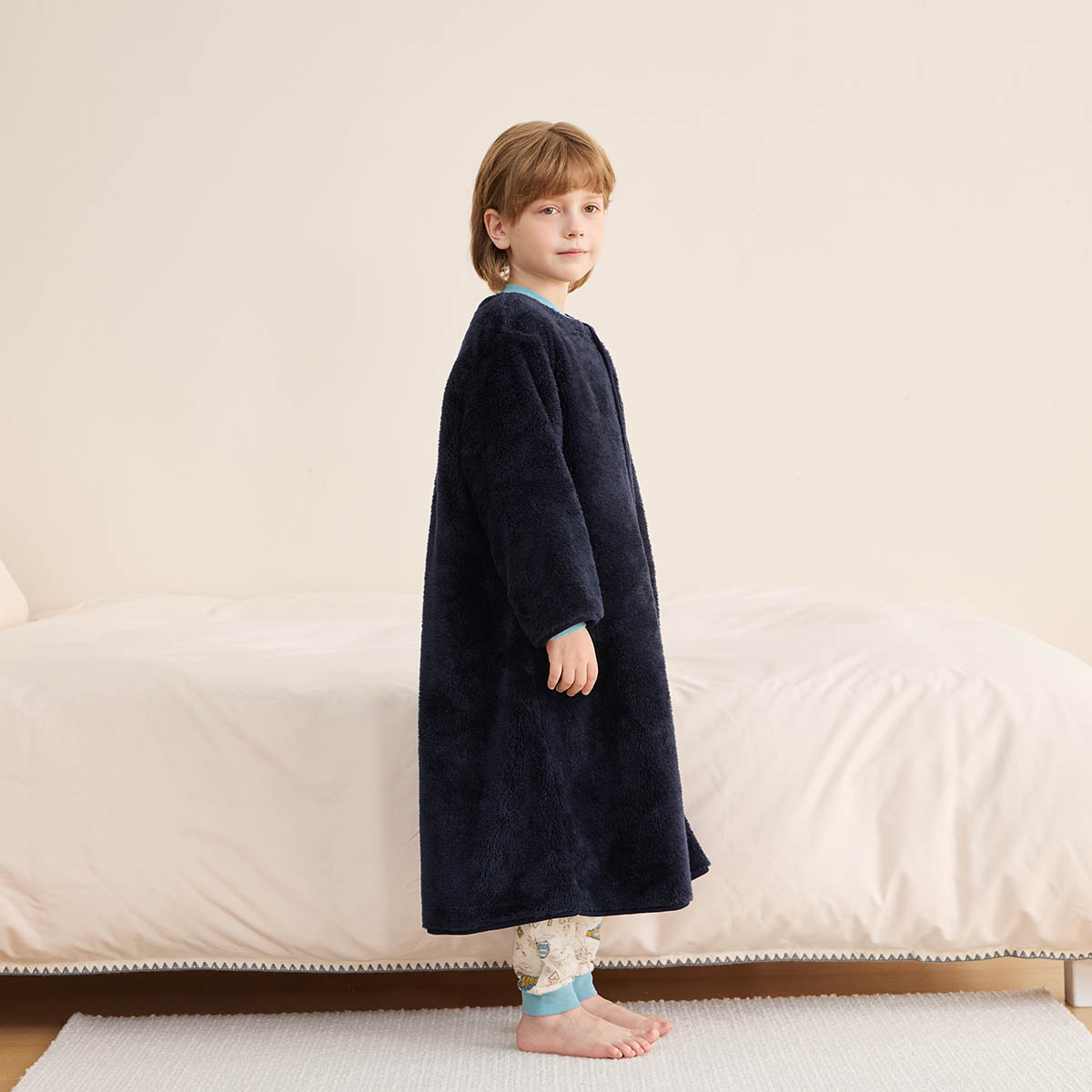 楽天市場】【20%OFF】《コンビミニ》あったかボアガウン兼用スリーパー