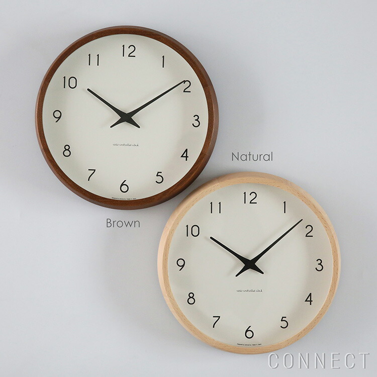 楽天市場】【ミニタオル付き】掛け時計 電波時計 / Lemnos（レムノス