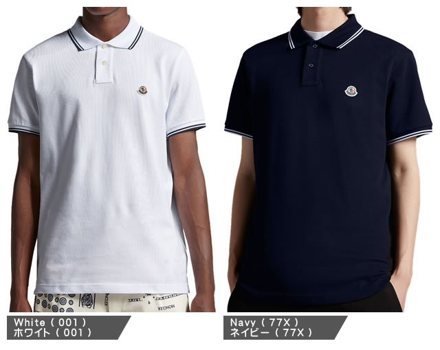 楽天市場】モンクレール ポロシャツ メンズ 半袖 アイコンパッチ