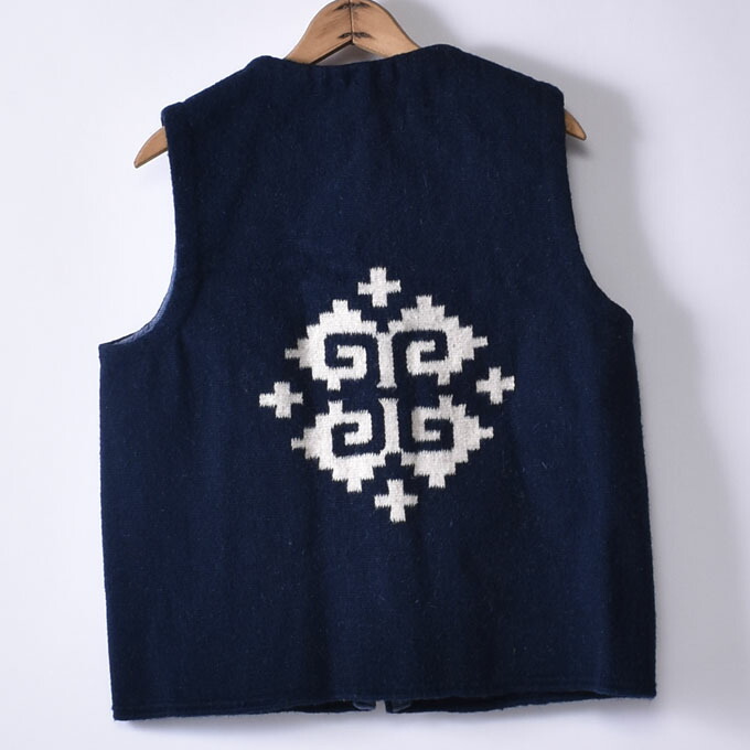 楽天市場】OAXACA RUG VEST オアハカ ラグ ベスト【ISAAC VASQUEZ